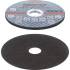 Disque à Couper Acier Inoxydable 125x1,0x22,2 mm - Lot de 5 Pièces - Précision et Durabilité - BGS