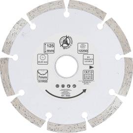 Disque de Coupe en Segments 125 mm - - Coupe Précise et Durable - BGS