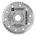 Disque de Coupe en Segments 125 mm - Coupe Précise et Durable, Acier, Pro - D-Work