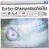 Disque de Coupe Turbo 230 mm - Haute Performance - Coupe Rapide et Précise, Acier, Pro - D-Work