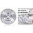 Lame de Scie Circulaire Métal Dur 350 x 30 x 3,4 mm - 40 Dents - Coupe Précise et Durable - D-Work