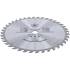 Lame de Scie Circulaire Métal Dur 350 x 30 x 3,4 mm - 40 Dents - Coupe Précise et Durable - D-Work