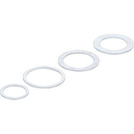 Jeu de Bagues de Réduction 4 pcs - Acier, Compact et Pratique, Pro - D-Work