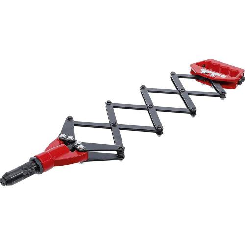 Pince à Riveter Type Accordéon 3,2 - 6,4 mm - 300 à 730 mm - Précision et Confort d Utilisation - D-Work