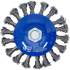 Brosse Plate Ø115 mm - Réception M14 x 2,0 - Acier, Usage Industriel - Nettoyage Efficace et Durable - BGS