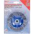 Brosse Plate D.115 mm - Réception M14 x 2,0 - Acier, Usage Industriel - Nettoyage Efficace et Durable - D-Work