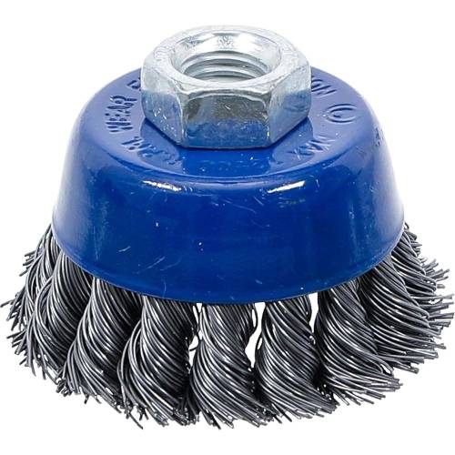 Brosse Ronde D.65 mm - Réception M14 x 2,0 - Acier, Usage Polyvalent, Pro - D-Work