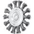 Brosse Plate Tressée D.75 mm - Arbre d Entraînement 6 mm - Résistante et Précise, Pro - D-Work