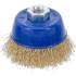 Brosse Ronde D.75 x 57 mm - Réception M14 x 2,0 - Acier, Usage Polyvalent - Pro - D-Work