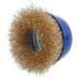 Brosse Ronde Ø75x57 mm - Réception M14 x 2,0 - Acier, Usage Polyvalent - - BGS