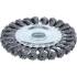 Brosse Plate et Ronde Tressée D.115 mm - Poignée Ergonomique - Nettoyage Efficace et Durable - D-Work