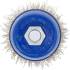 Brosse Ronde D.75 x 57 mm - Réception M14 x 2,0 - Acier, Usage Polyvalent - Pro - D-Work
