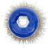 Brosse Ronde D.75 x 57 mm - Réception M14 x 2,0 - Acier, Usage Polyvalent - Pro - D-Work