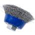 Brosse Ronde D.65 x 50 mm - Réception M14 x 2,0 - Acier, Usage Industriel - Nettoyage Efficace - D-Work