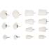 Assortiment de Têtes de Polissage 6,3 mm - 14 pcs - Accessoires pour Finition et Polissage Précis - D-Work