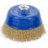 Brosse Ronde D.100 mm M14 x 2,0 - Acier, Résistante et Polyvalente - Pro - D-Work
