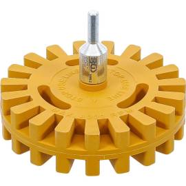 Gomme Enlève Autocollants à Lamelles 100 mm - Précision et Efficacité, Caoutchouc - D-Work