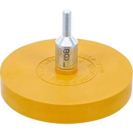 Gomme Enlève Autocollants Ø90 mm - Efficace et Facile d Utilisation - BGS
