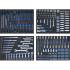 Servante d Atelier 8 Tiroirs - 299 Outils Complets - Rangement Organisé et Pratique - BGS