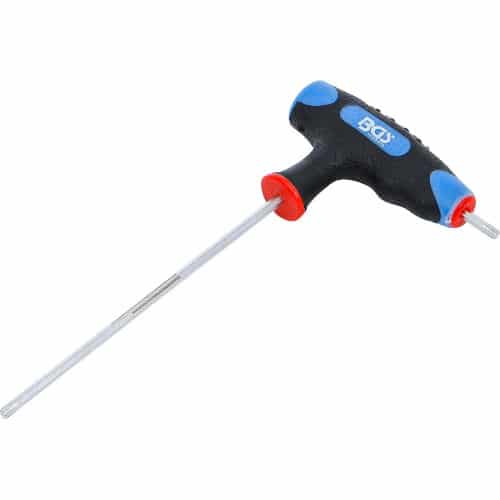Tournevis à Poignée en T Profil Torx T15 - 17,8 cm - Précision et Confort d Utilisation, Acier - D-Work