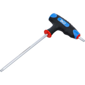 Tournevis à Poignée en T Profil Torx T27 - 19,5 cm - Précision et Confort d Utilisation, Acier - D-Work