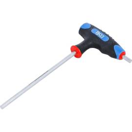 Tournevis à Poignée en T 5 mm - Six Pans Intérieurs - Précision et Confort d Utilisation - BGS