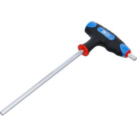 Tournevis Poignée en T 6 mm - Six Pans Intérieurs - Prise Ergonomique et Contrôle Optimal - BGS