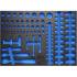 Insert de Servante d Atelier 3/3 Vide - 41,2 x 5,1 x 57 cm - Compatible Art. 4015 - Organisation et Praticité - D-Work