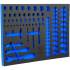 Insert de Servante d Atelier 3/3 Vide - 41,2 x 5,1 x 57 cm - Compatible Art. 4015 - Organisation et Praticité - D-Work