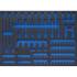 Insert de Servante d Atelier 3/3 Vide - 41 x 5x57 cm - Compatible Art. 4017 - Organisation Optimale - D-Work