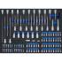 Insert de Servante d Atelier 3/3 - 104 pcs Embouts et Douilles - Organisation et Accessibilité Optimales - D-Work
