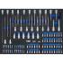 Insert de Servante d Atelier 3/3 - 104 pcs Embouts et Douilles - Organisation et Accessibilité Optimales - D-Work