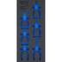 Insert de Servante d Atelier 1/3 Vide - 189 x 49 x 410 mm - Compatible Art. 4024 - Organisation et Praticité - D-Work