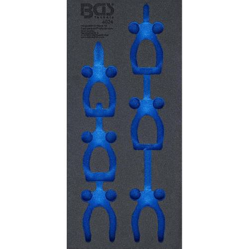 Insert de Servante d Atelier 1/3 Vide - 189x49x410 mm - Compatible Art. 4024 - Organisation et Praticité - BGS