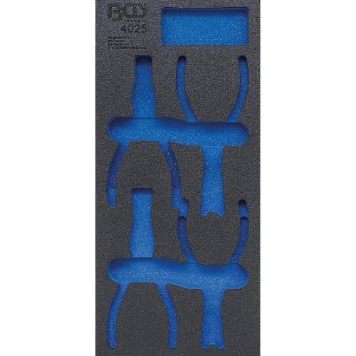 Insert de Servante d Atelier 1/3 Vide - 198x41x407 mm - Compatible Art. 4025 - Organisation et Praticité - BGS