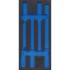 Insert de Servante d Atelier 1/3 Vide - 192x48x404 mm - Compatible Art. 4030 - Organisation et Gain de Place - BGS
