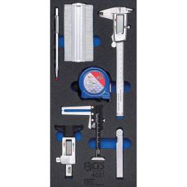 Insert de Servante d Atelier 1/3 - Jeu de 7 Outils de Mesure - Précision et Organisation Optimale - - BGS