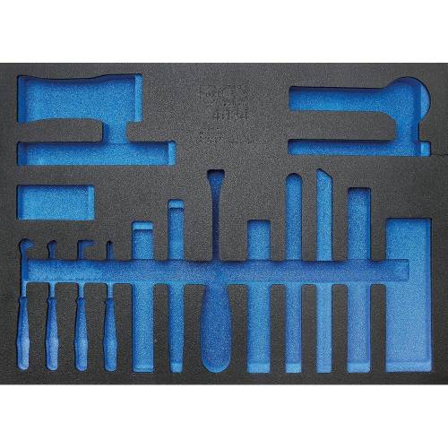 Insert de Servante d Atelier 3/3 Vide - Dimensions 41,3x3,4x57,4 cm - Compatible Art. 4034 - Organisation Optimale - BGS