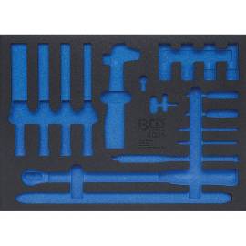 Insert de Servante d Atelier 3/3 Vide - 41 x 4.4 x 56.5 cm - Compatible Servante 4035 - Organisation Optimale - D-Work