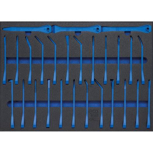 Insert de Servante d Atelier 3/3 - 27 pcs Jeu de Coins Nylon - Pro - D-Work