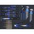 Insert de Servante d Atelier 3/3 - 36 pcs Marteaux, Pinces, Tournevis - Outils Complets et Pratiques - D-Work