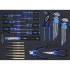 Insert de Servante d Atelier 3/3 Vide - 40,8 x 4,8 x 56,5 cm - Compatible Servante 4038 - Organisation et Rangement - D-Work