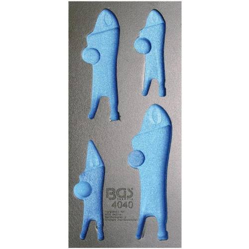 Insert de Servante d Atelier 1/3 Vide - 192 x 40 x 409 mm - Compatible Servante 4040 - Organisation et Gain de Place - D-Work