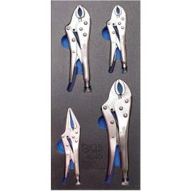 Insert de Servante d Atelier 1/3 - 4 pcs - Organisation et Accessibilité Optimale - Plastique - D-Work
