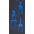 Insert de Servante d Atelier 1/3 Vide - 19,6 x 3,5 x 40,2 cm - Compatible Servante 4042 - Organisation et Rangement - D-Work
