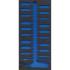 Insert de Servante d Atelier 1/3 Vide - Dimensions 197x43x407 mm - Compatible Servante 4043 - Organisation et Gain de Plac - BGS