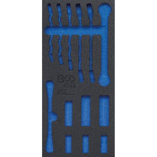 Insert de Servante d Atelier 1/3 Vide - 195x42x404 mm - Compatible Servante 4048 - Organisation et Gain de Place - BGS
