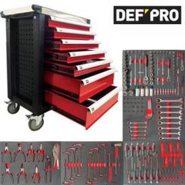 Insert de Servante d Atelier 1/3 Vide - 19,9 x 3,8 x 40,5 cm - Compatible Servante 4052 - Organisation et Gain de Place - D-Work