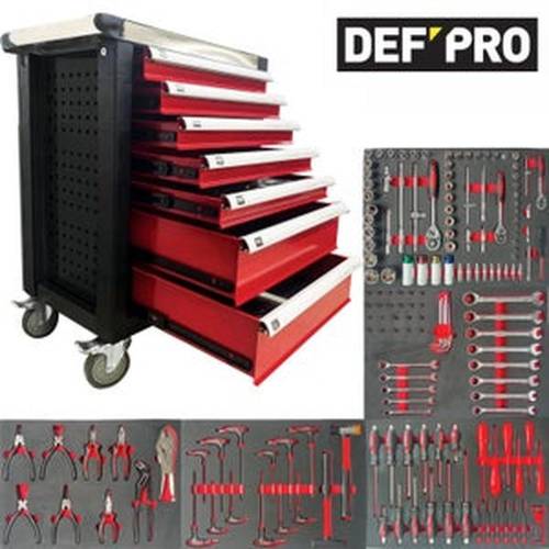 Insert de Servante d Atelier 1/3 Vide - 19,9 x 3,8 x 40,5 cm - Compatible Servante 4052 - Organisation et Gain de Place - D-Work