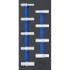 Insert de Servante d Atelier 1/3 - 9 pcs Douilles Longues 12,5 mm (1/2) 10-24 mm - Acier, Six Pans - Organisation et A - D-Work